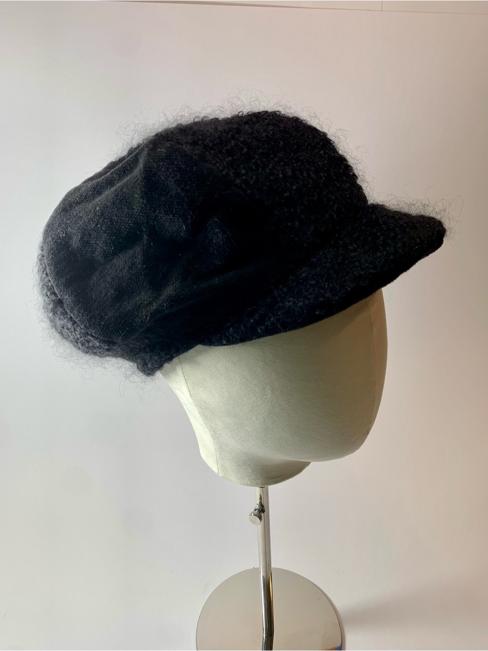 Ladies Ganteb's Newsboy Cap Wool Blend 2 Avante Garde Funky Boho France Made